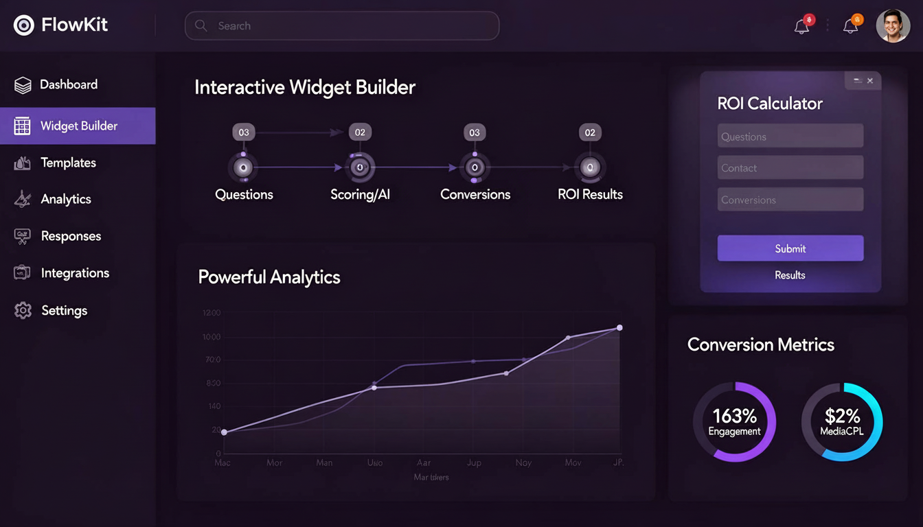 FlowKit — AI Widget Builder